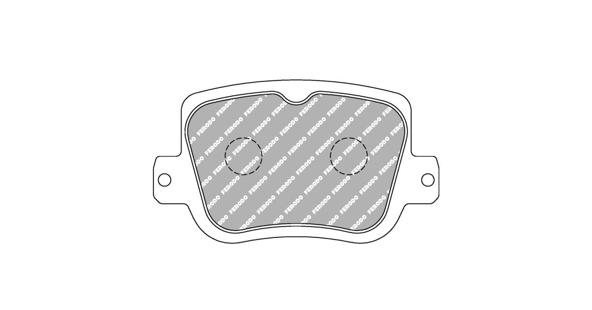 Placute Frana Spate Ferodo Racing DS2500 Alpine A110 Ii 1.8 / 1.8S / 1.8GT