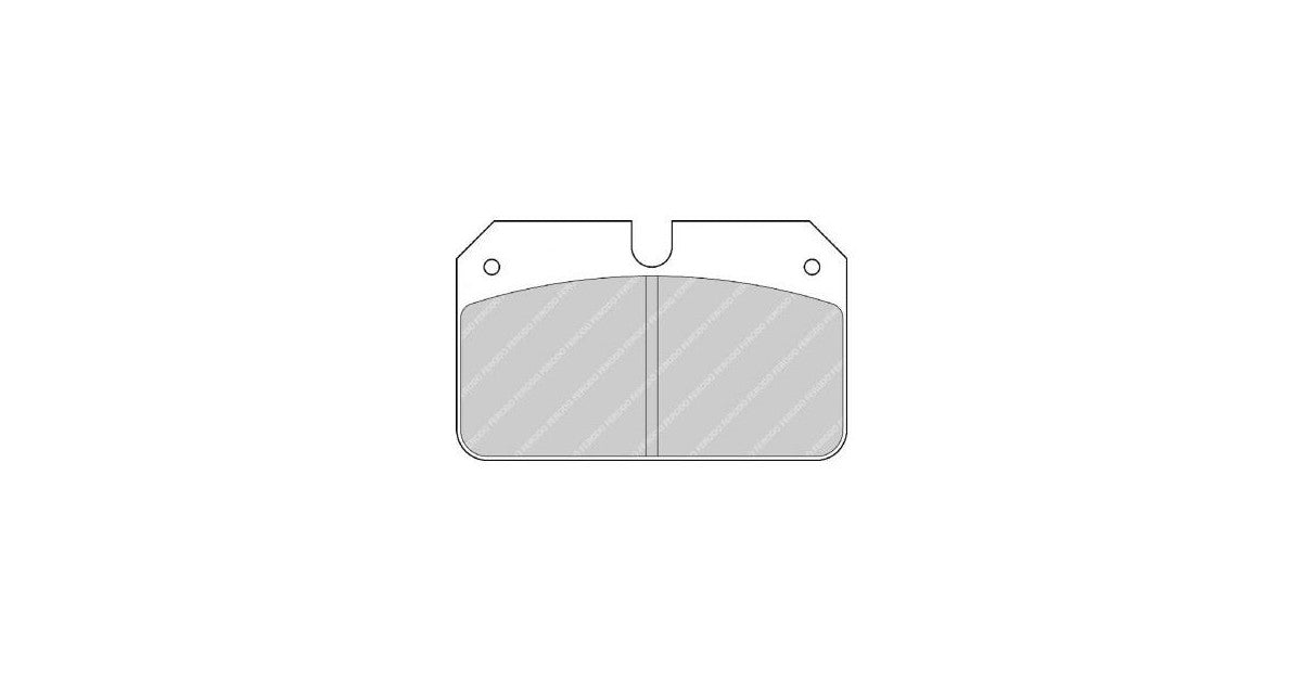 Placute Frana Ferodo Racing DS3000 Wilwood Dynalite / Outlaw Bridgebolt Etrier