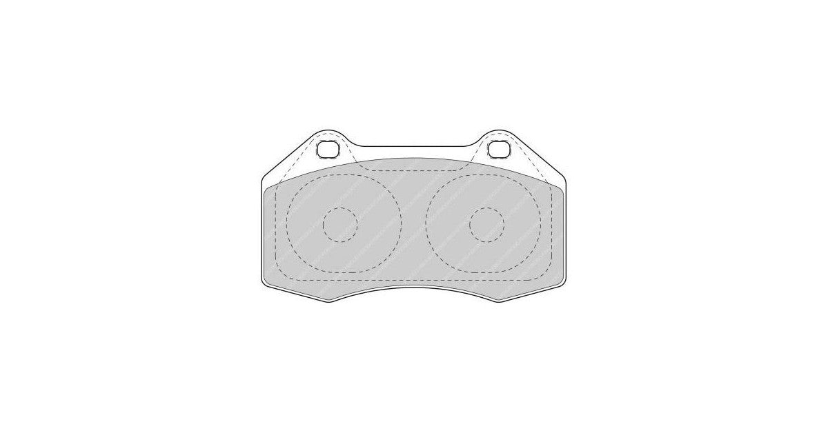 Placute Frana Fata Ferodo Racing DSUNO pentru Abarth 500 / 595 / 695 1.4 (312.AXF11) 08.08 Etrier BREMBO