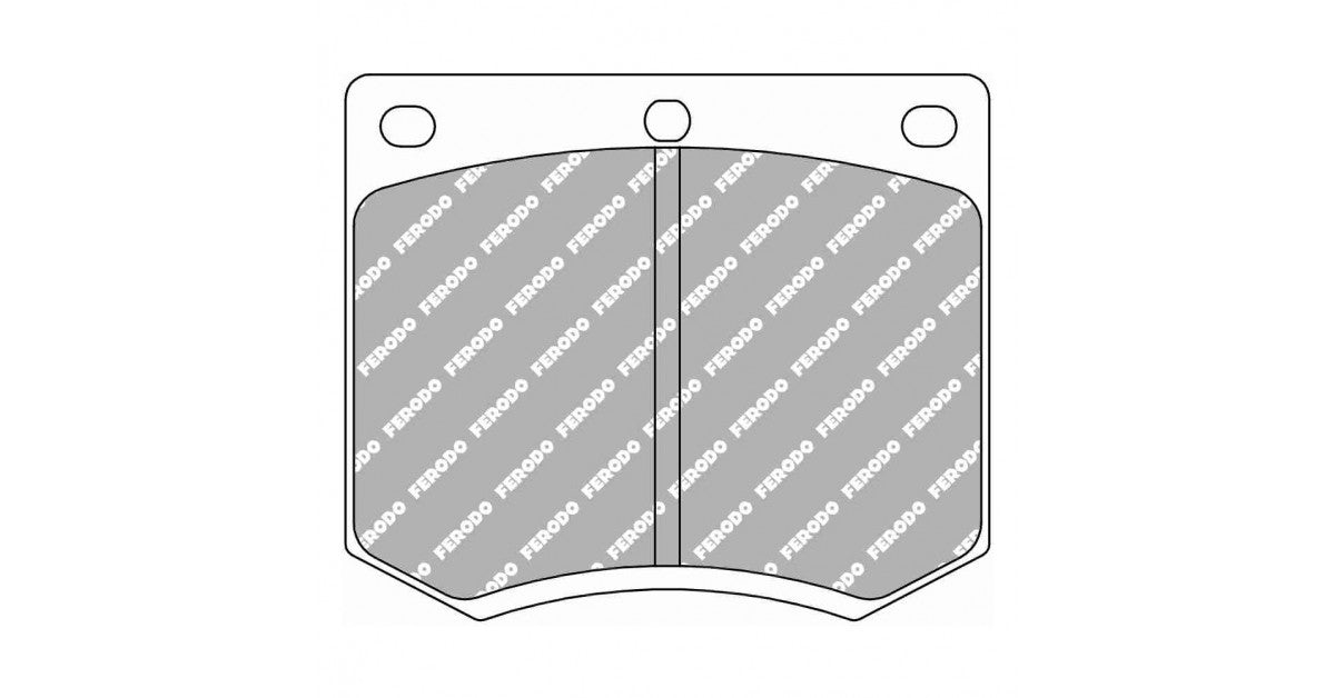 Placute Frana Fata Ferodo Racing DSUNO pentru Ac Me 3000 3.0 Em 01.75 - 12.81 Etrier LUCAS / TRW