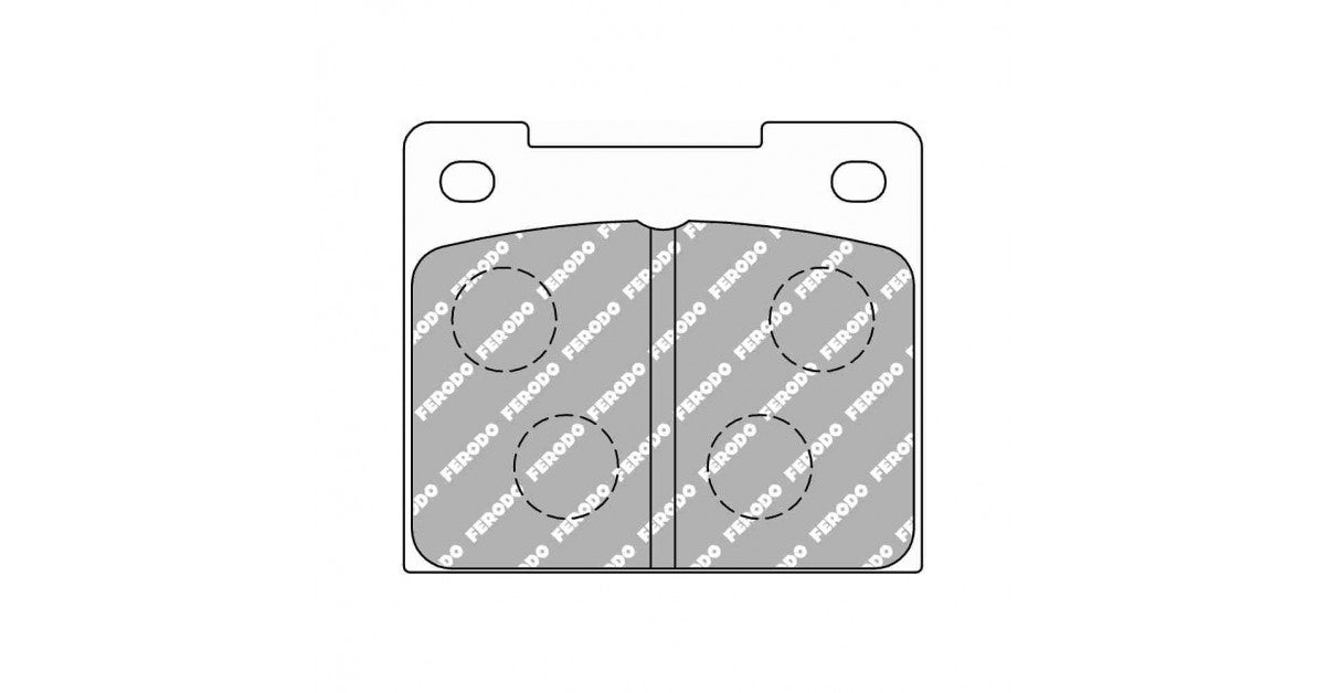 Placute Frana Fata Ferodo Racing DSUNO pentru Caterham Super Seven Convertible 1.4 I 01.97 Etrier LUCAS / TRW