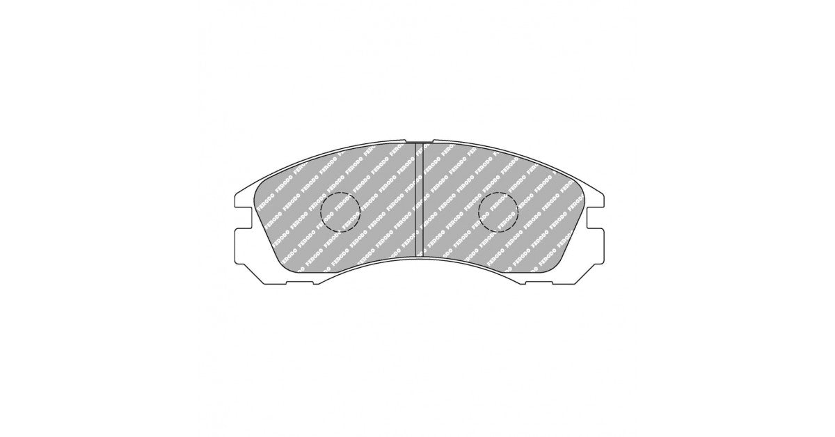 Placute Frana Fata Ferodo Racing DSUNO pentru Dodge Avenger All (us) 01.95 Etrier Akebono