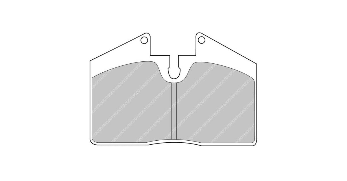 Placute Frana Fata Ferodo Racing DSUNO pentru Ferrari 348 3.4 Tbts 32V 01.90 - 09.94 Etrier ATE