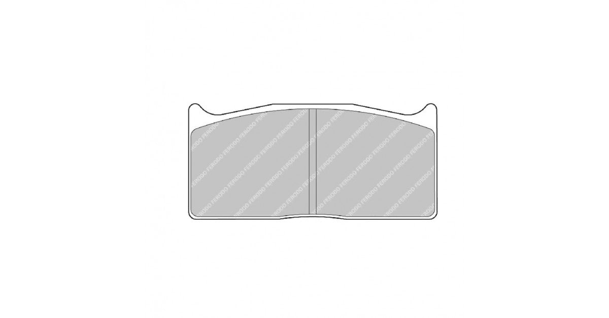 Placute Frana Spate Ferodo Racing DSUNO pentru Mitsubishi Lancer Evo Ix X Gr.n Asphalt 01.06 Etrier BREMBO
