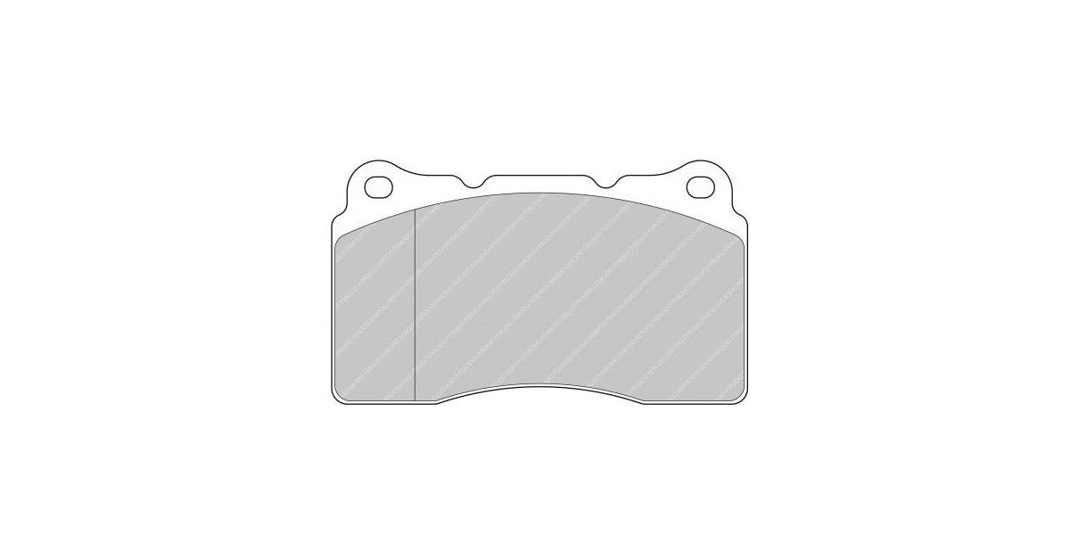 Placute Frana Fata Ferodo Racing DSUNO pentru Alfa Romeo 147 3.2 GTA 09.03 Renault Megane 3 2.0 RS / Megane 4 1.8 RS Etrier BREMBO