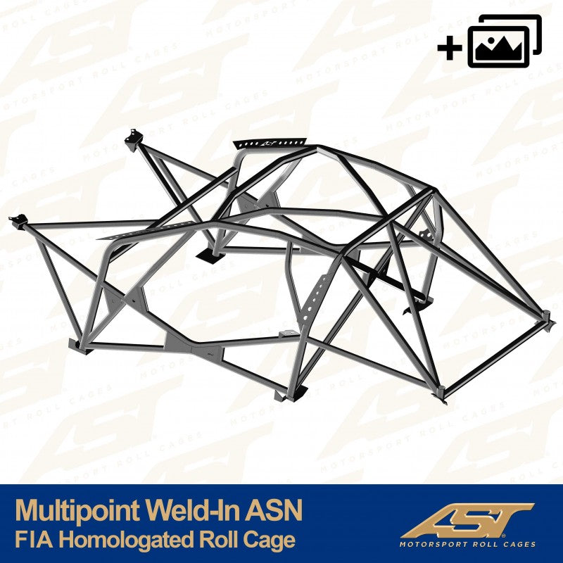 AST Roll Cage 14-puncte (Weld-In) pentru BMW (F82) 4-Series F82 2 usi Coupe RWD