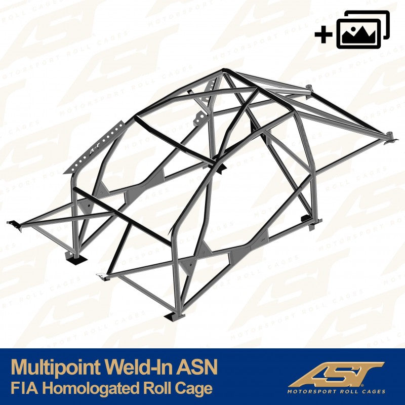 AST Roll Cage 14-puncte (Weld-In) pentru BMW (F82) 4-Series F82 2 usi Coupe RWD