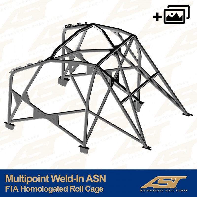 AST Roll Cage 8-puncte (Weld-In) pentru HYUNDAI Kona (OS) 5 usi SUV