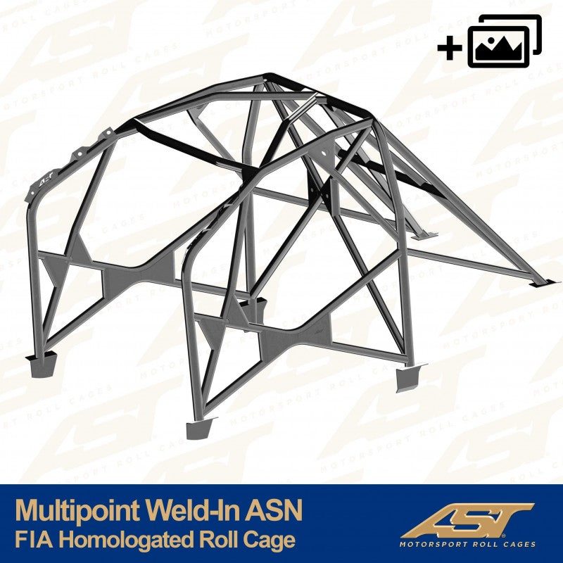 AST Roll Cage 8-puncte (Weld-In) pentru HYUNDAI Kona (OS) 5 usi SUV