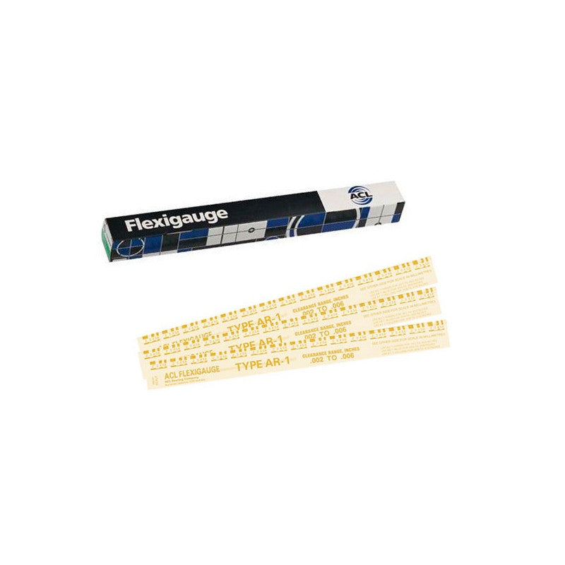 Plastigauge ACL Flexigauge AY-1 pachet galben #Interval de masurare_Galben 0,203 - 0,406 mm