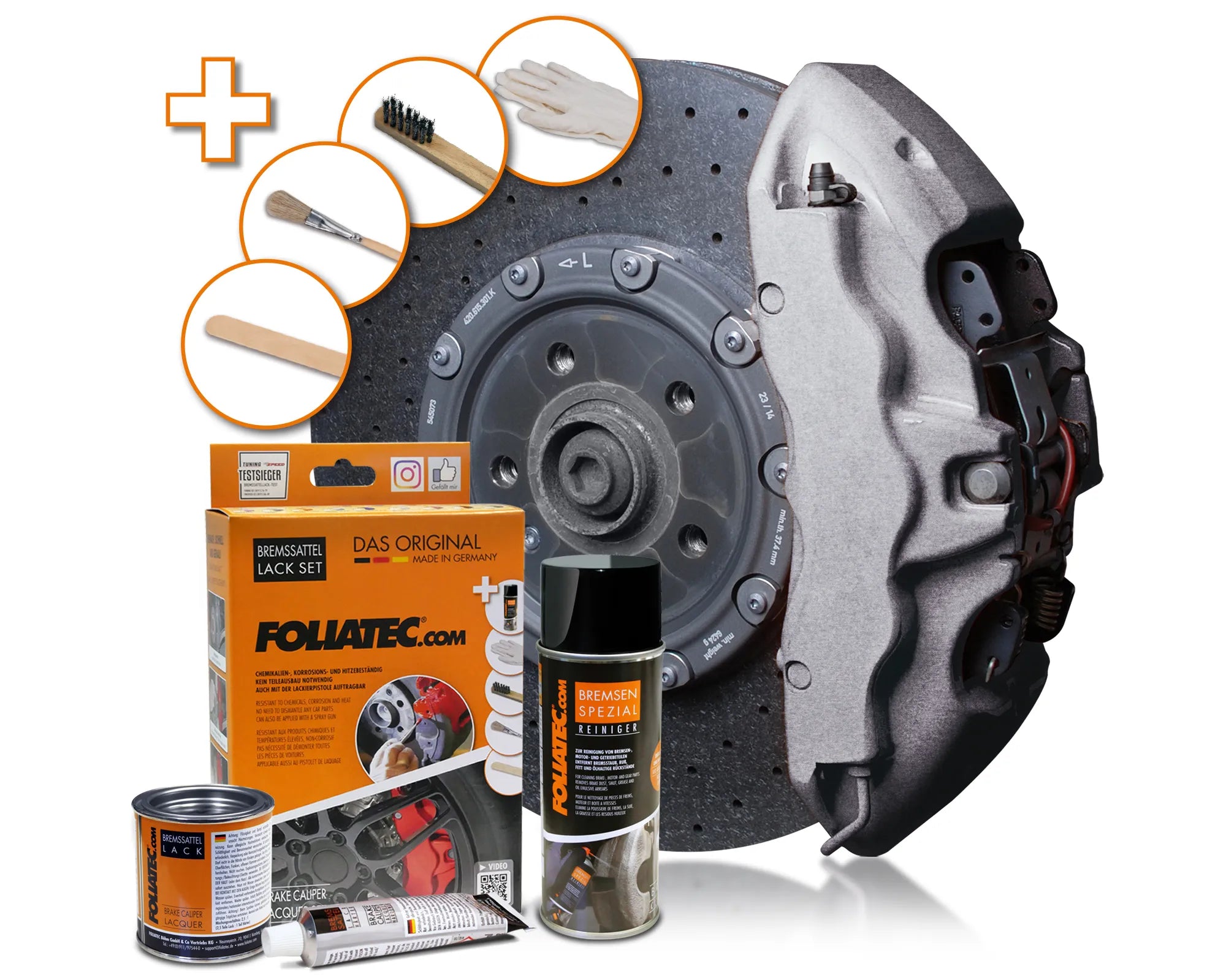 Kit vopsea etrieri Foliatec - Stratos Silver Metallic