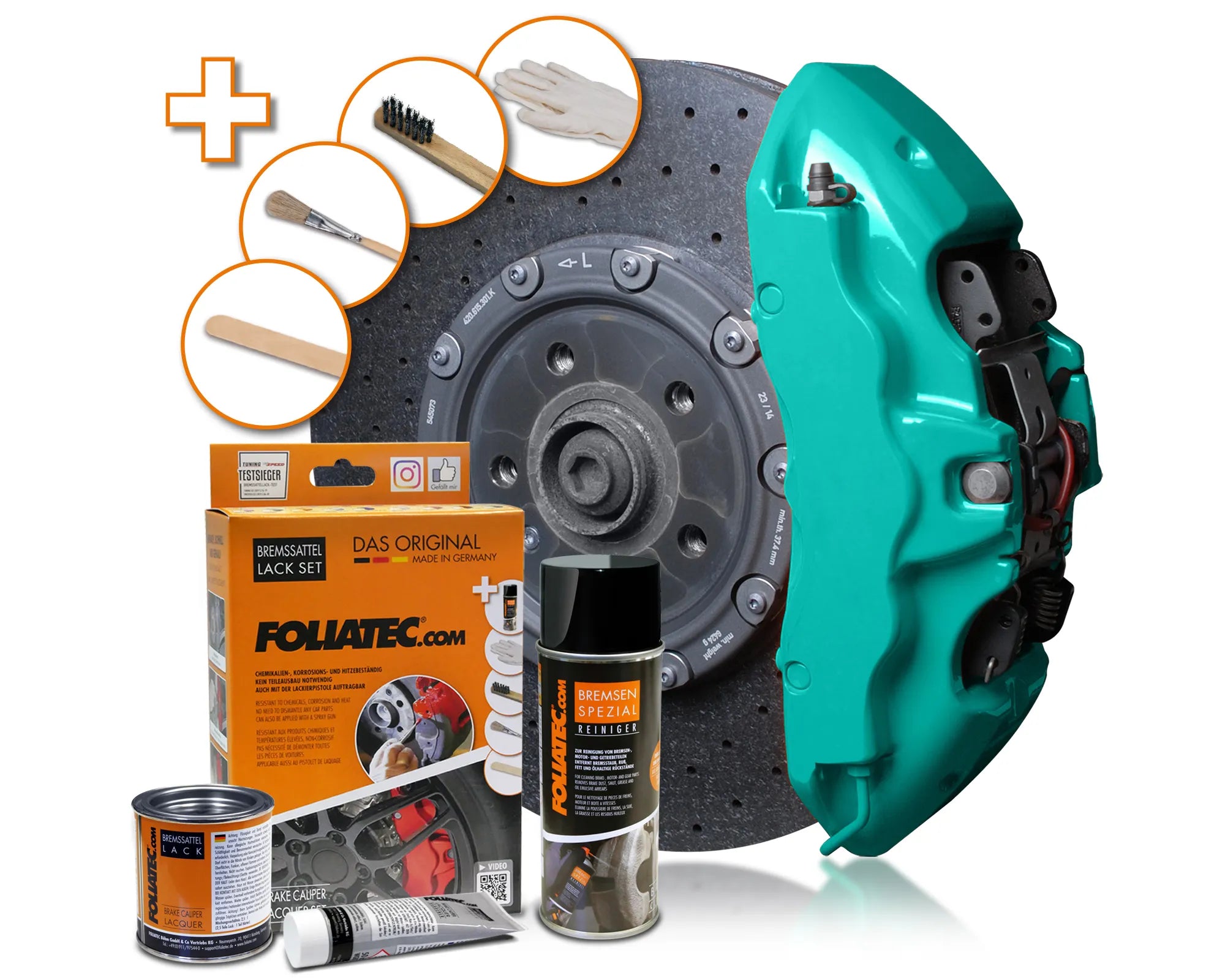 Kit vopsea etrieri Foliatec - Ocean Turquoise