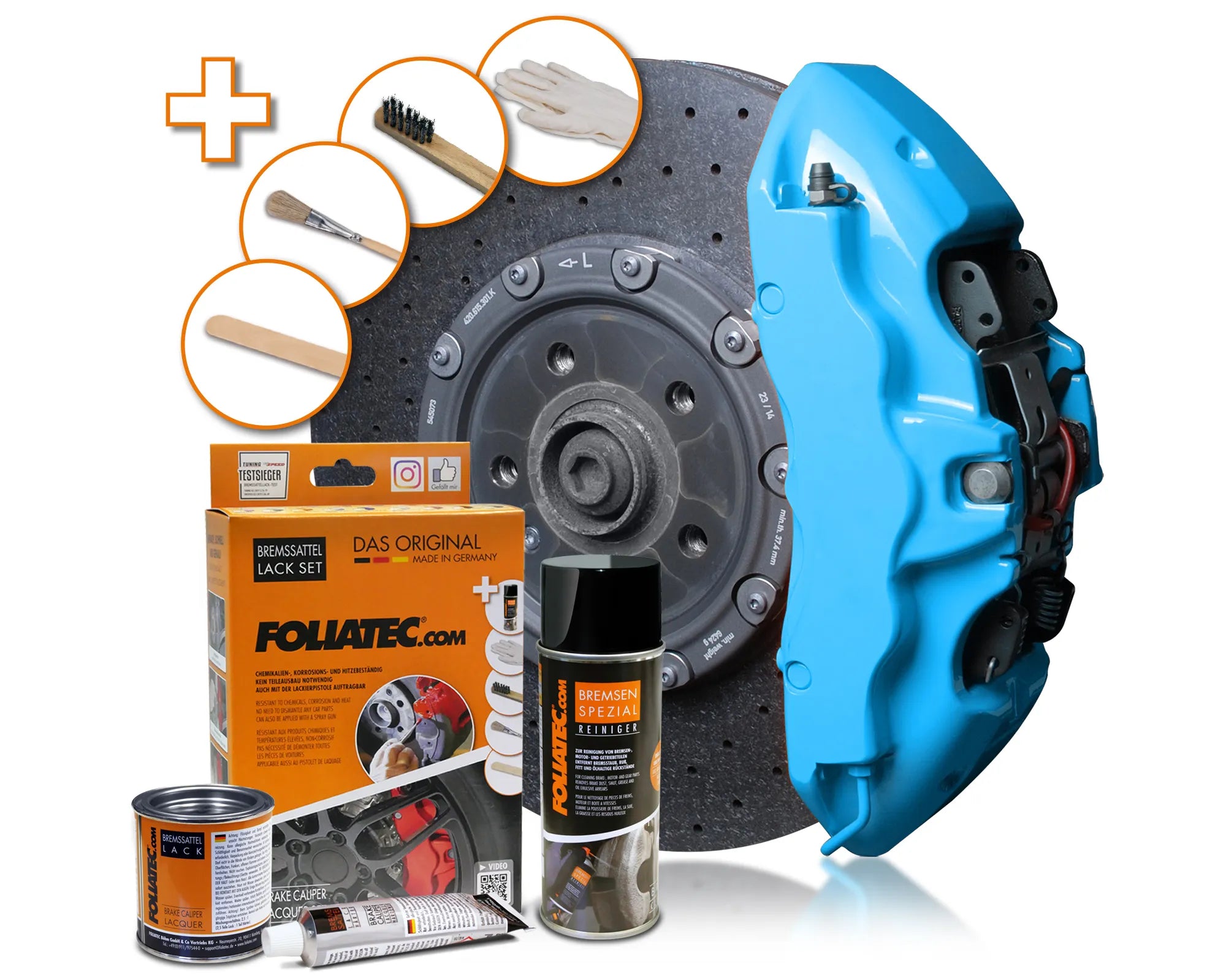 Kit vopsea etrieri Foliatec - Sky Blue