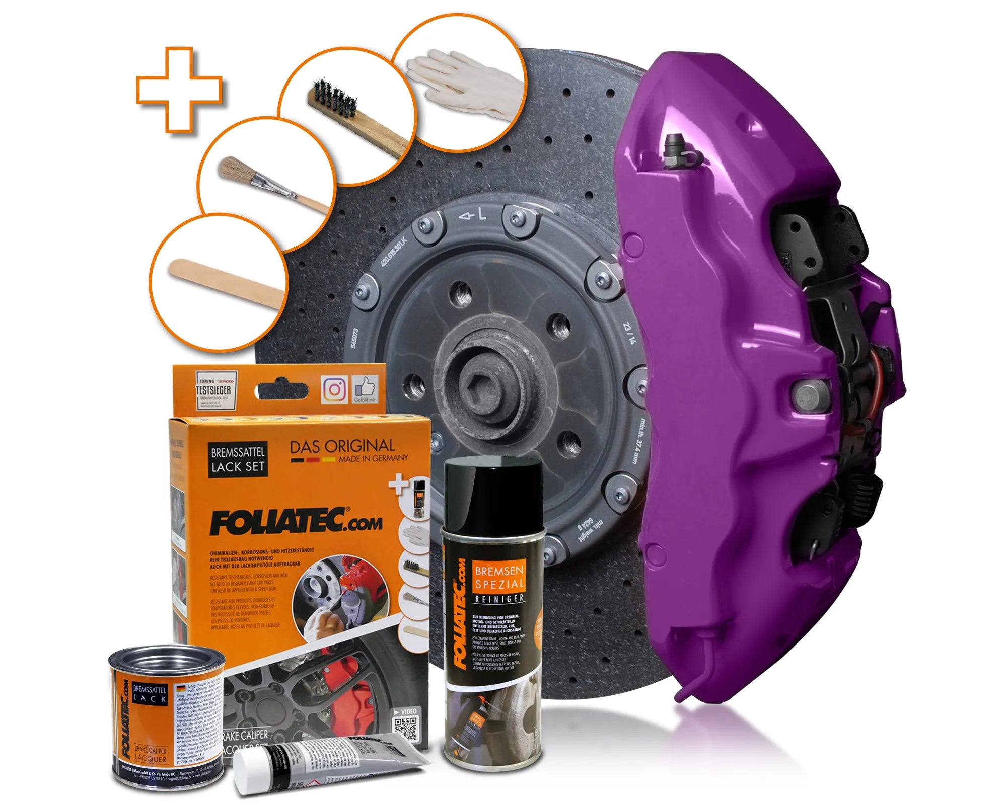 Kit vopsea etrieri Foliatec - Deep Violet