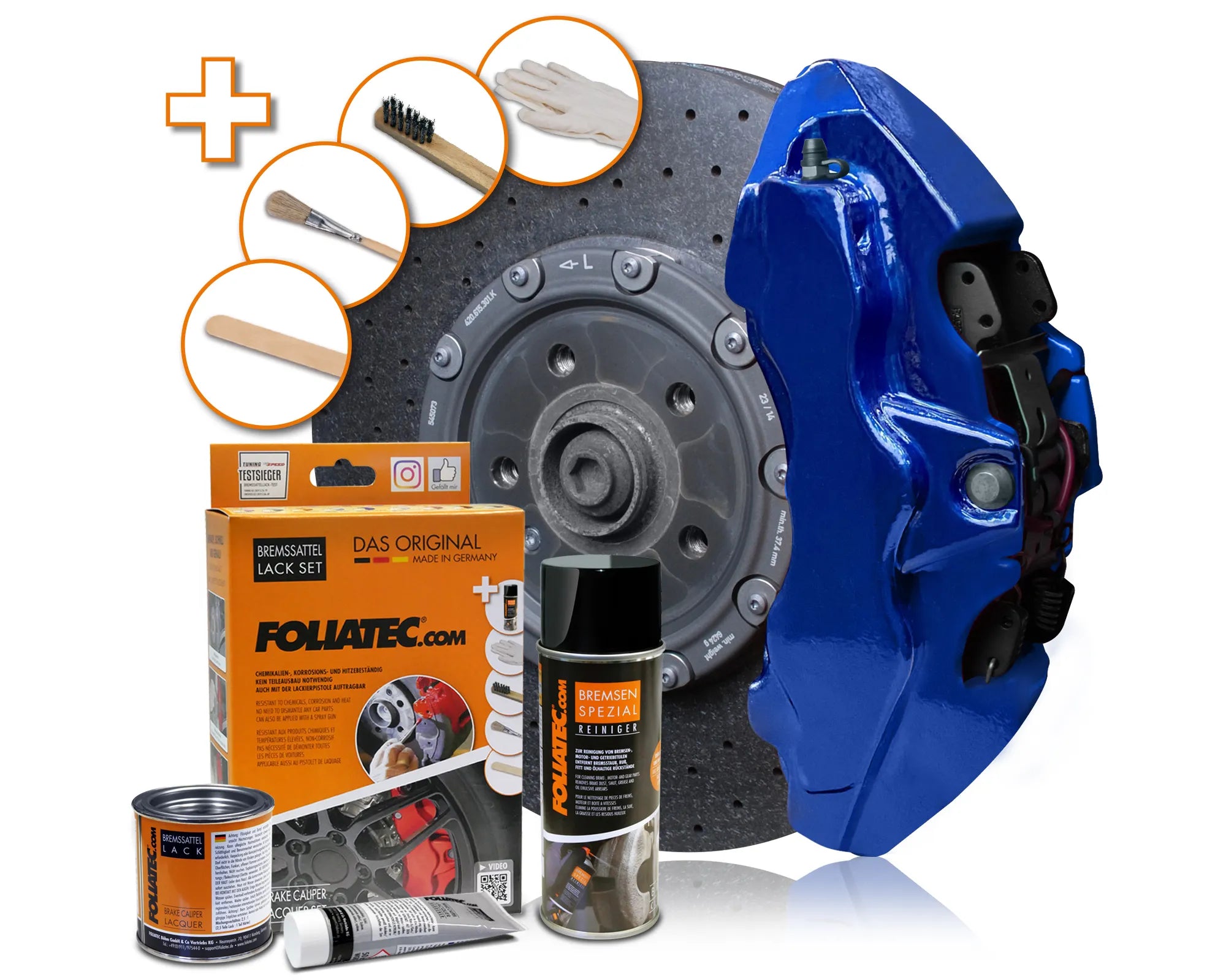 Kit vopsea etrieri Foliatec - Performance Blue Metallic