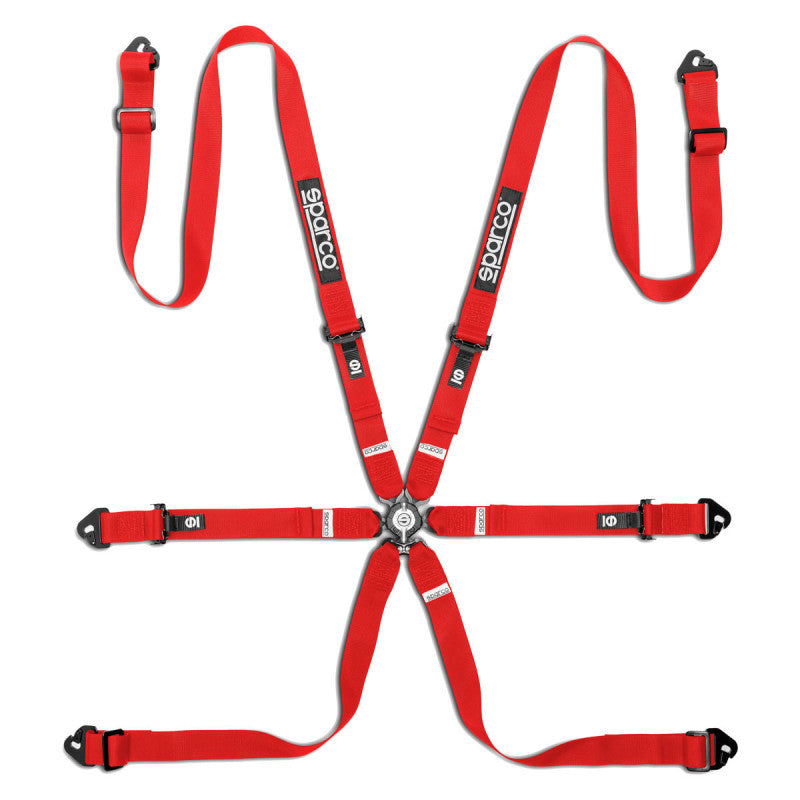 Centura FIA 6 puncte Sparco Competition H-2 Pull Up