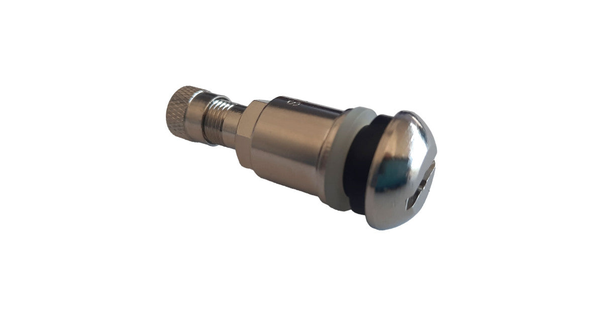 Valva metalica de inalta presiune tubeless