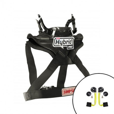 HYBRID SIMPSON PRO SLIDE LITE SYSTEM QUICK RELEASE FIA CLIPS HANS