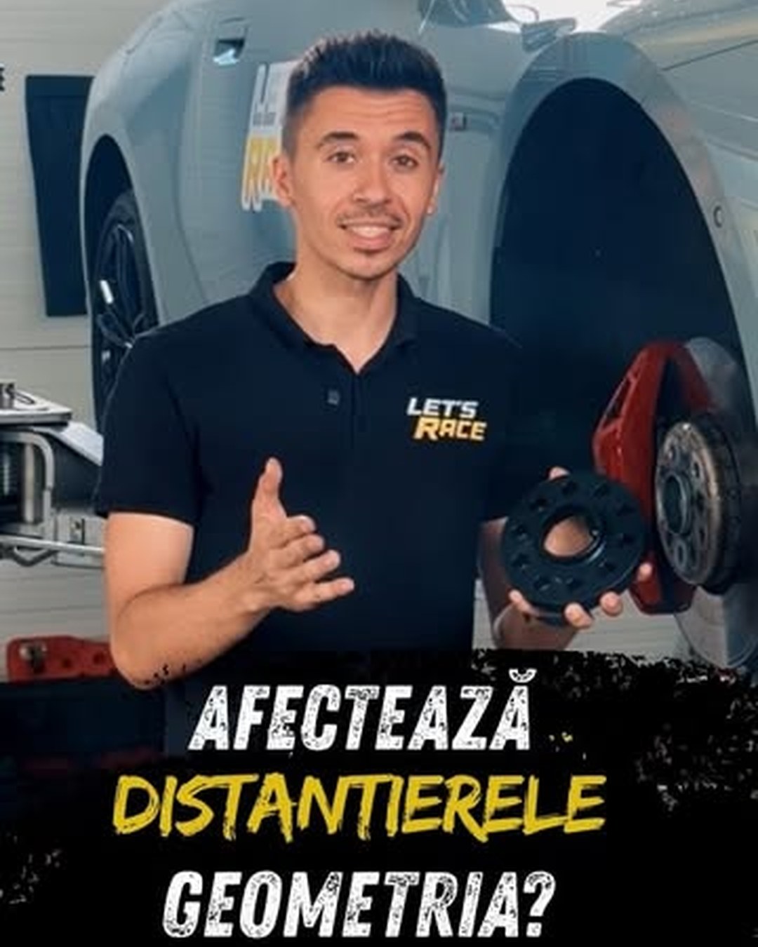 Reel Instagram Let's Race: afecteaza distantierele geometria