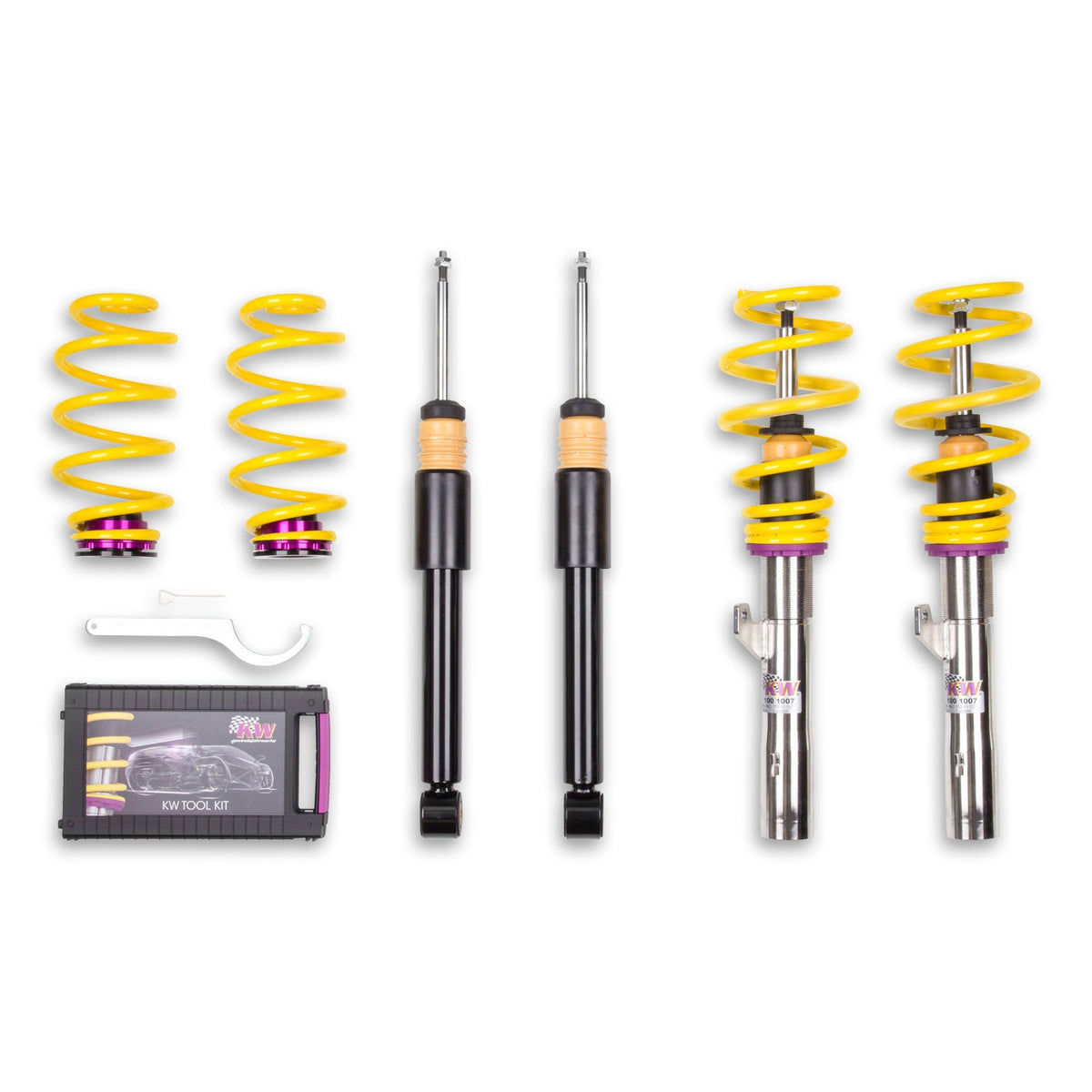 Suspensie Reglabila Coilover KW V2 - Volkswagen GOLF V, Audi TT si altele (15210039)