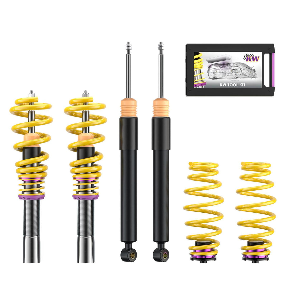Suspensie Reglabila Coilover KW V2 Audi Q5 8R 15210090