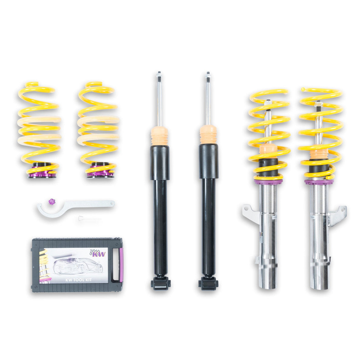Suspensie Reglabila Coilover KW V2 Seat LEON 5F 1528000N