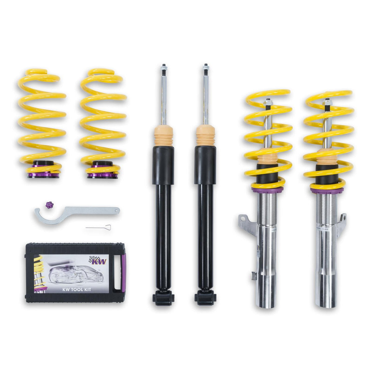 Suspensie Reglabila Coilover KW V2 Volkswagen Touran II 1T 152800AX