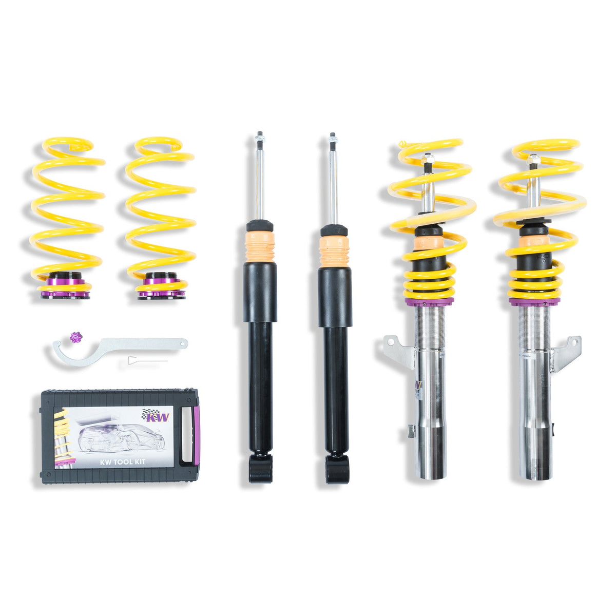 Suspensie Reglabila Coilover KW V2 Seat LEON 1P 15281031