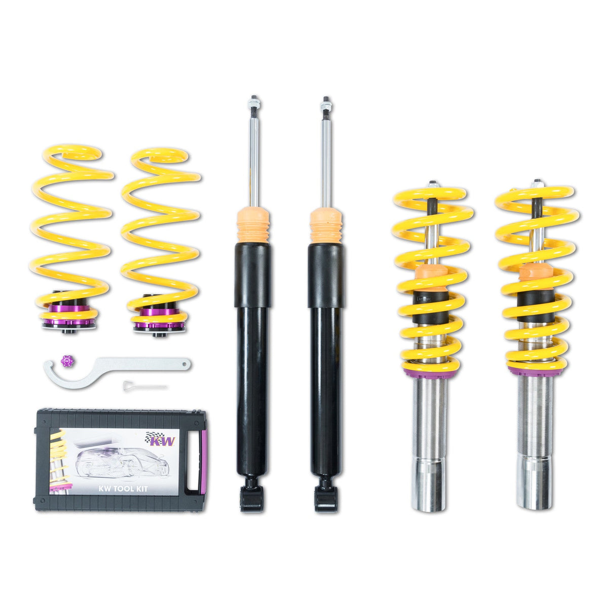 Suspensie Confort Reglabila Coilover KW V2 Comfort Audi Q5 8R 18010090