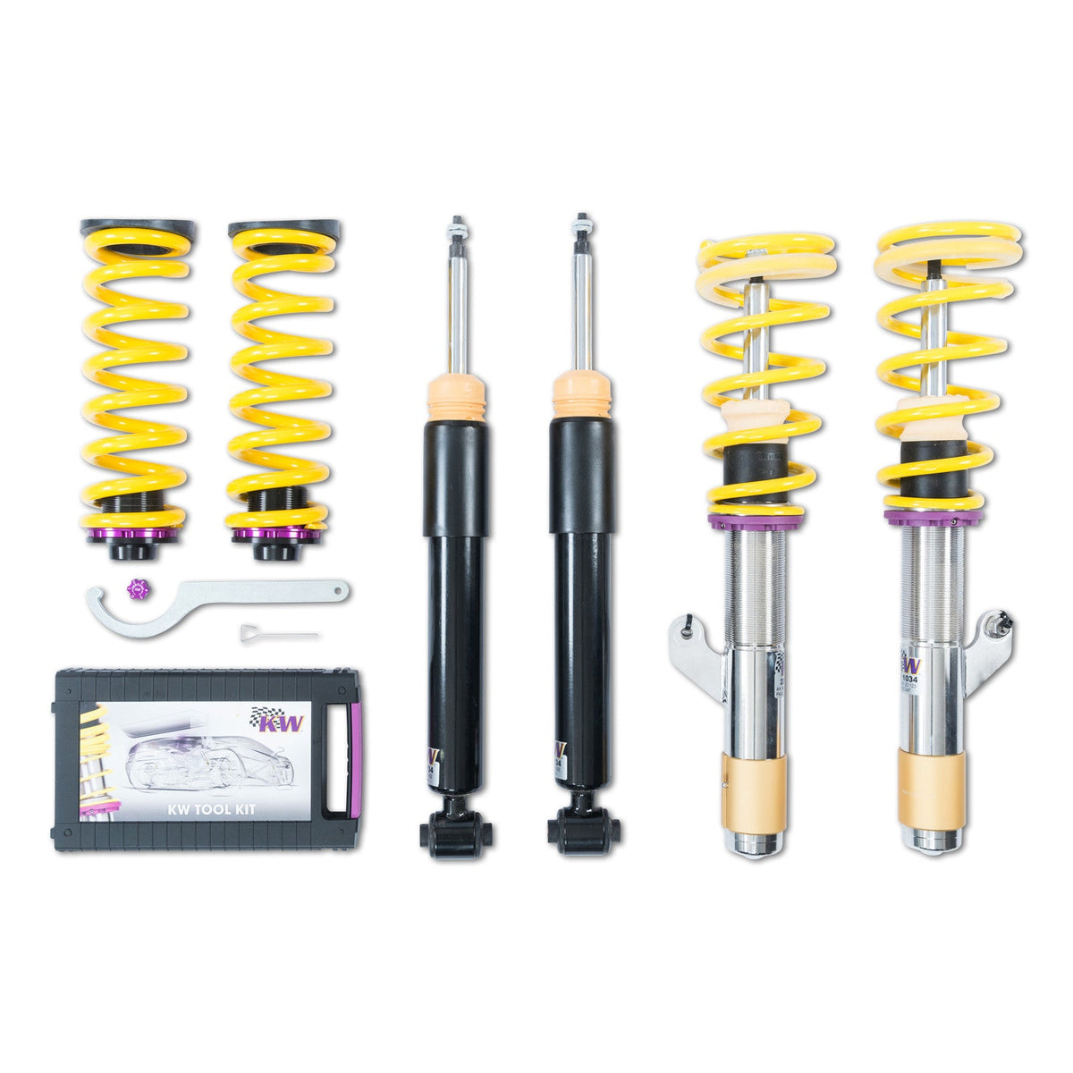 Suspensie Confort Reglabila Coilover KW V2 Comfort - BMW 1-series M135i / M140i si altele (1802000F)