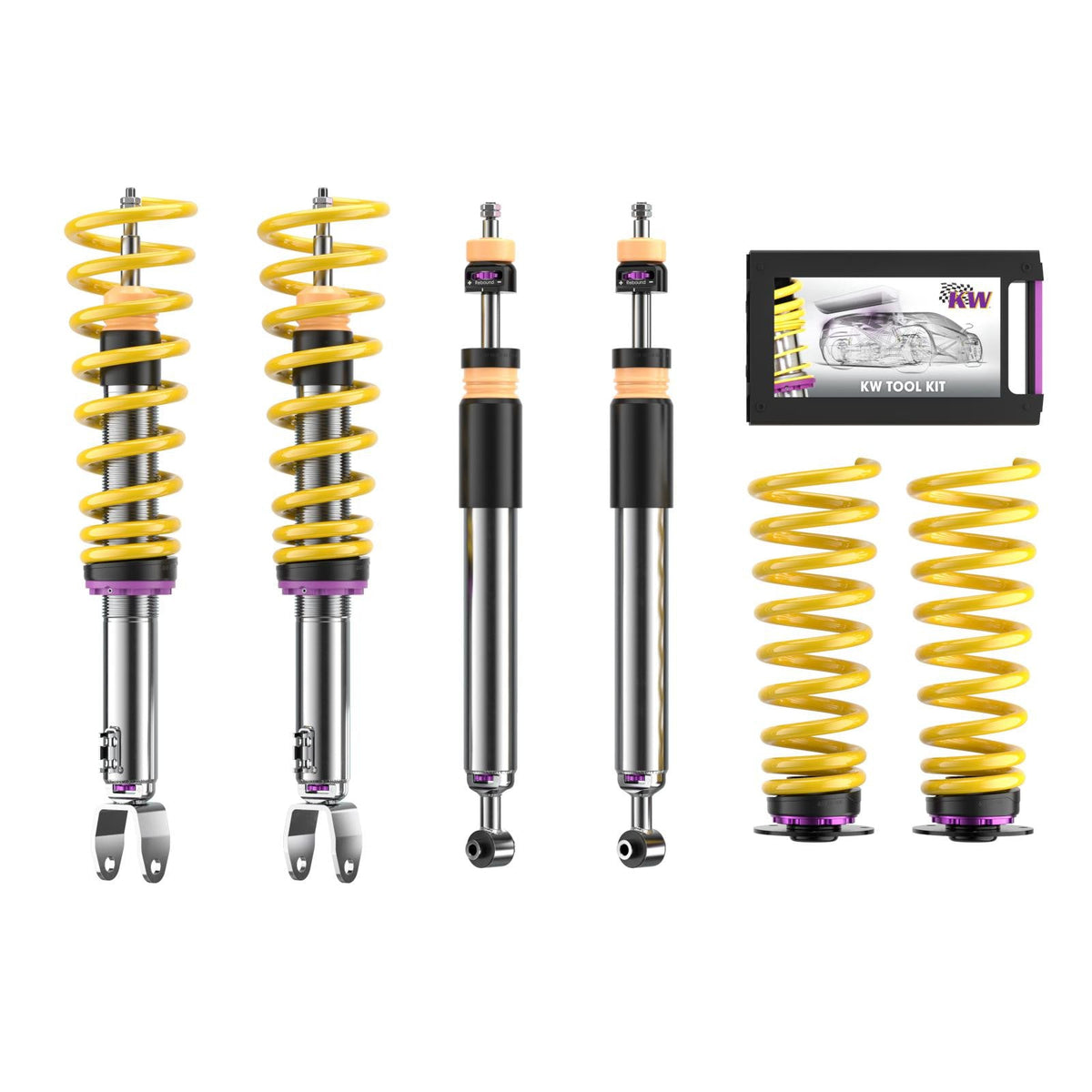 Suspensie cu Nivelare Coilover KW V3 Leveling Mercedes-Benz C-CLASS W205 3520825073