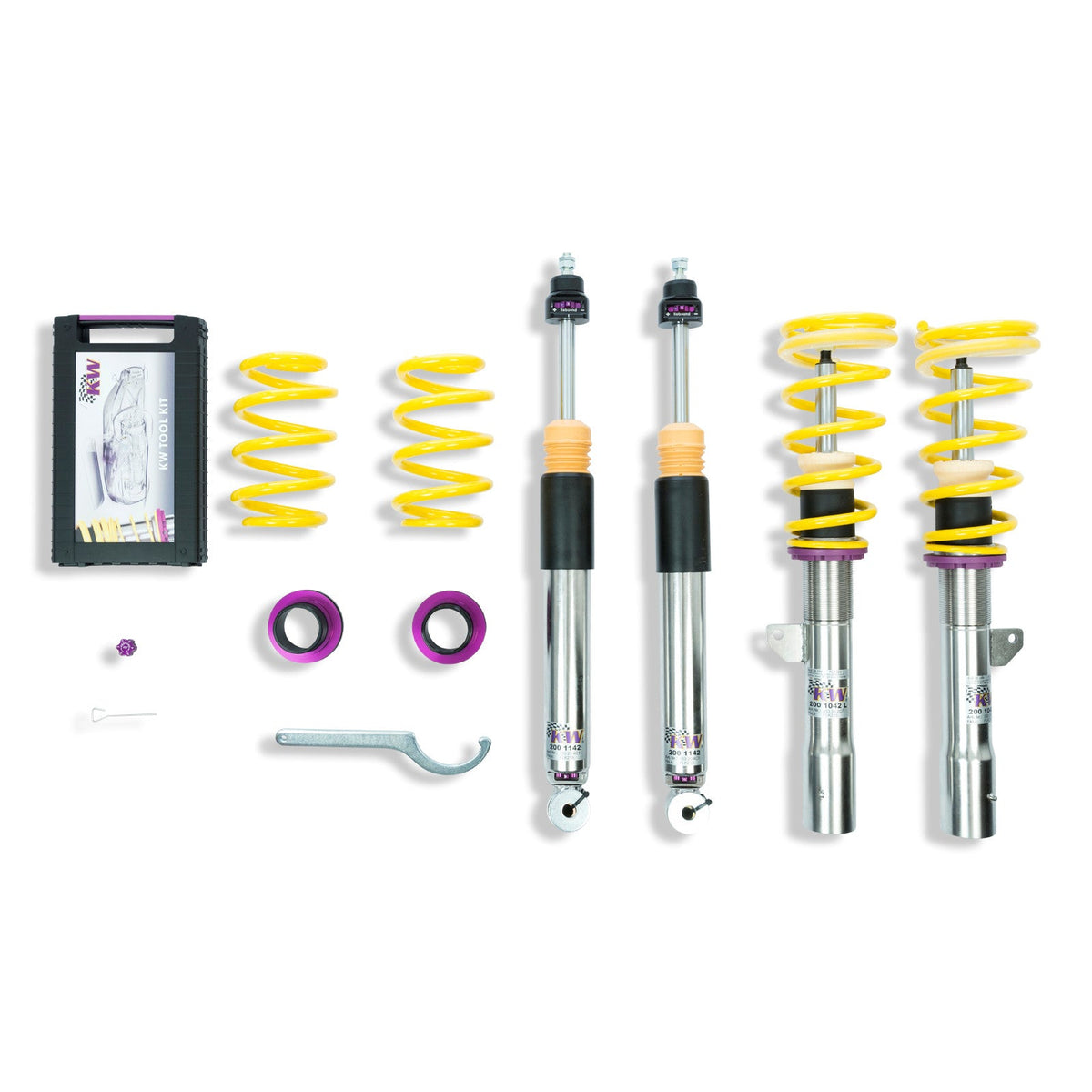 Suspensie Reglabila Coilover KW V3 - BMW 2-series Gran Tourer, Mini Mini Clubman F54 si altele (352200BN)