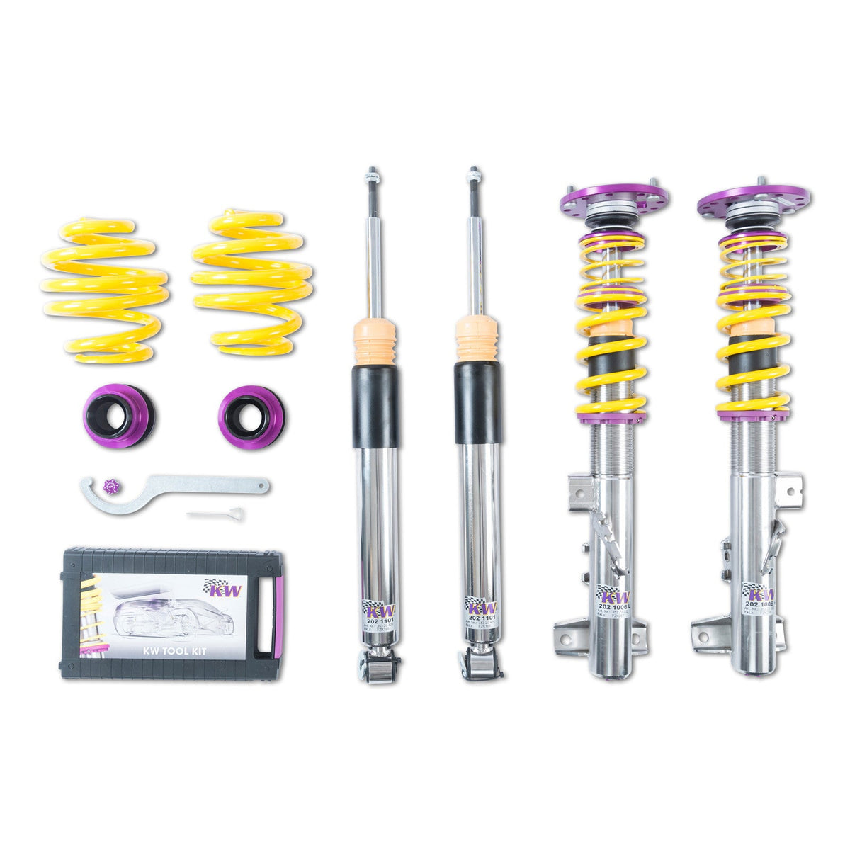 Suspensie Reglabila Coilover KW Clubsport V3 (cu rulment) BMW Seria 3 E36 35220811