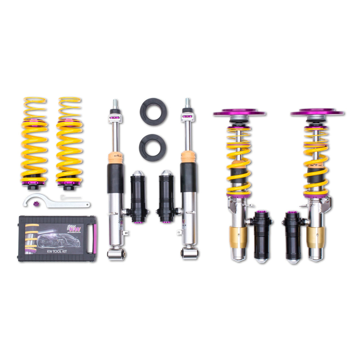 Suspensie Reglabila Coilover KW Clubsport V3 (cu rulment) BMW 352208AN