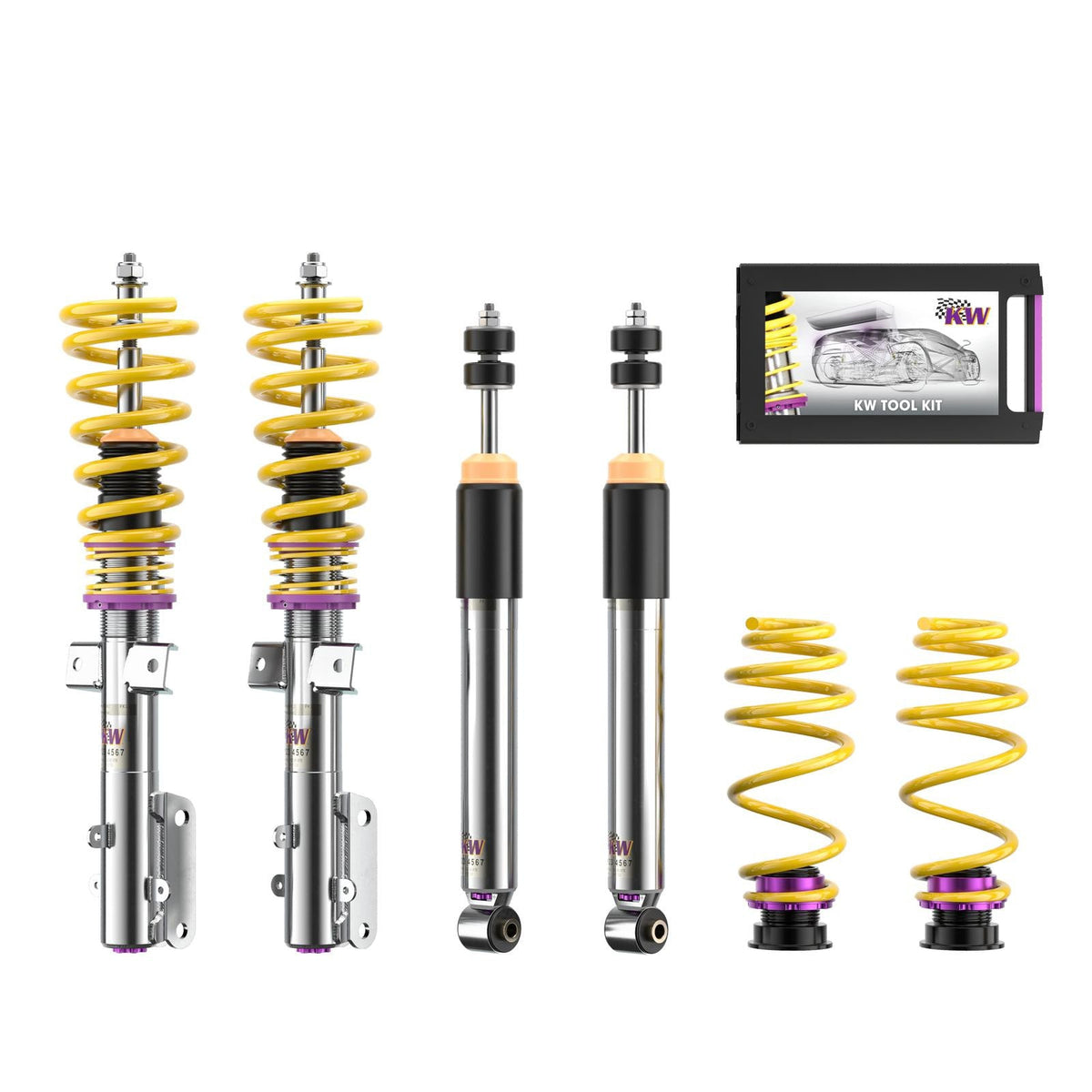Suspensie Reglabila Coilover KW V3 Ford Usa Mustang -GT 35230045