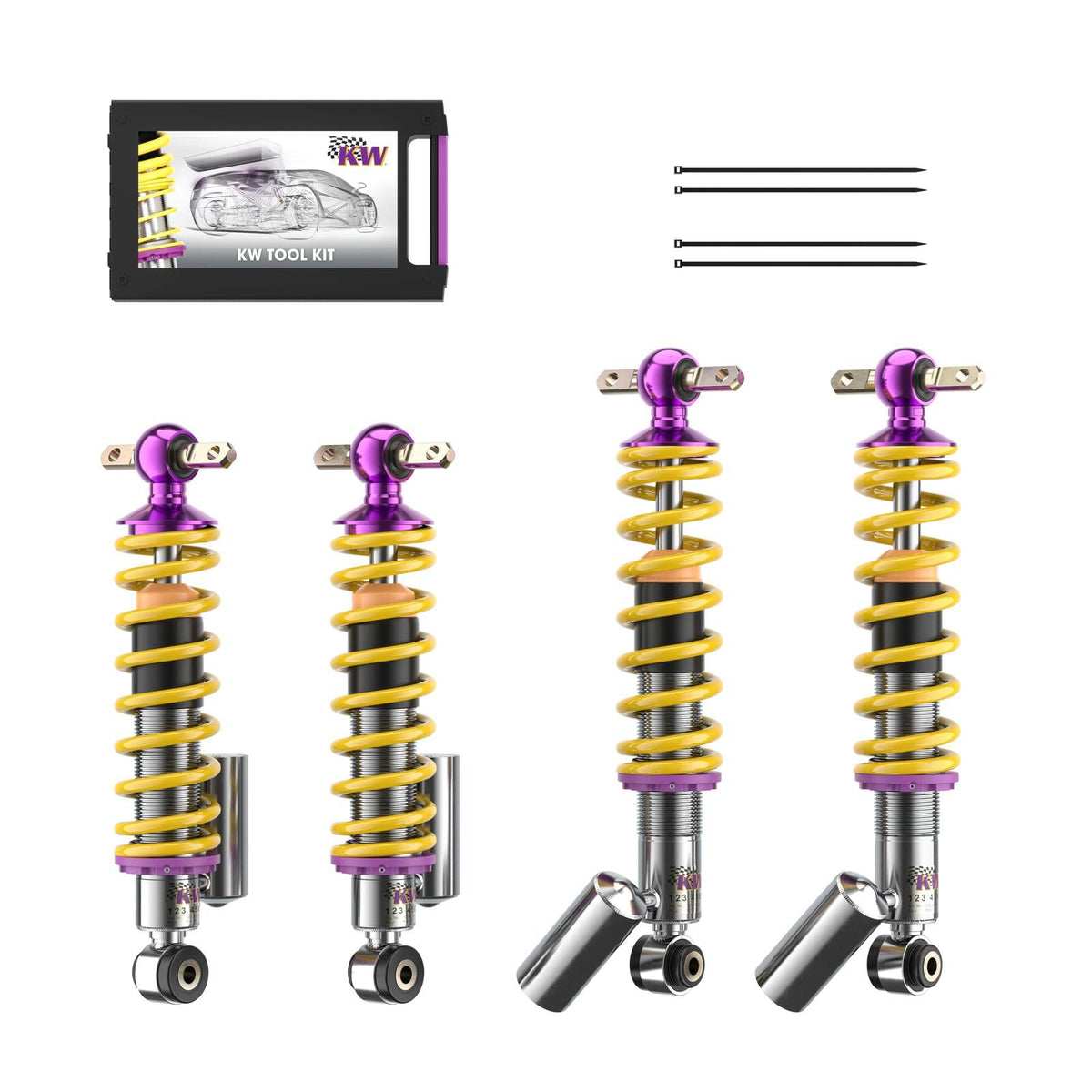 Suspensie Reglabila Coilover KW V3 Ford Usa GT (GT40) 35230046