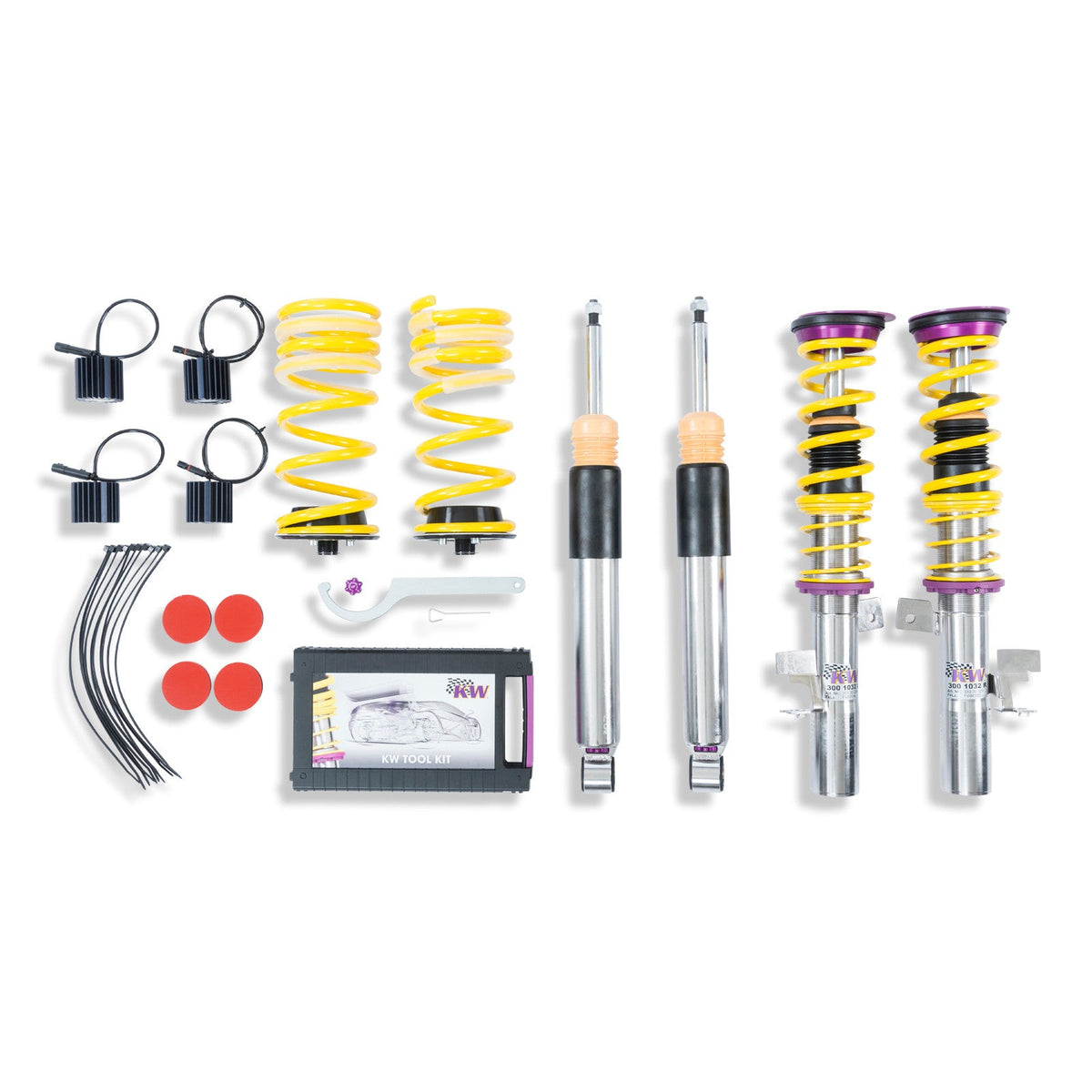 Suspensie Reglabila Coilover KW V3 Ford Focus MK3 35230067