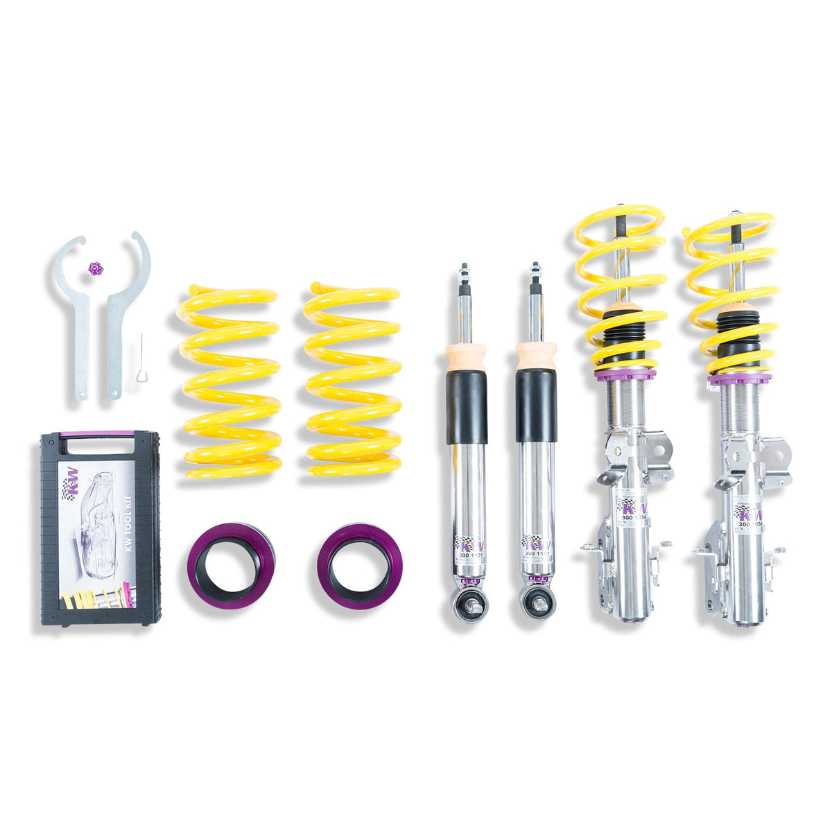 Suspensie Reglabila Coilover KW V3 Ford Mustang Mod.2018 35230079