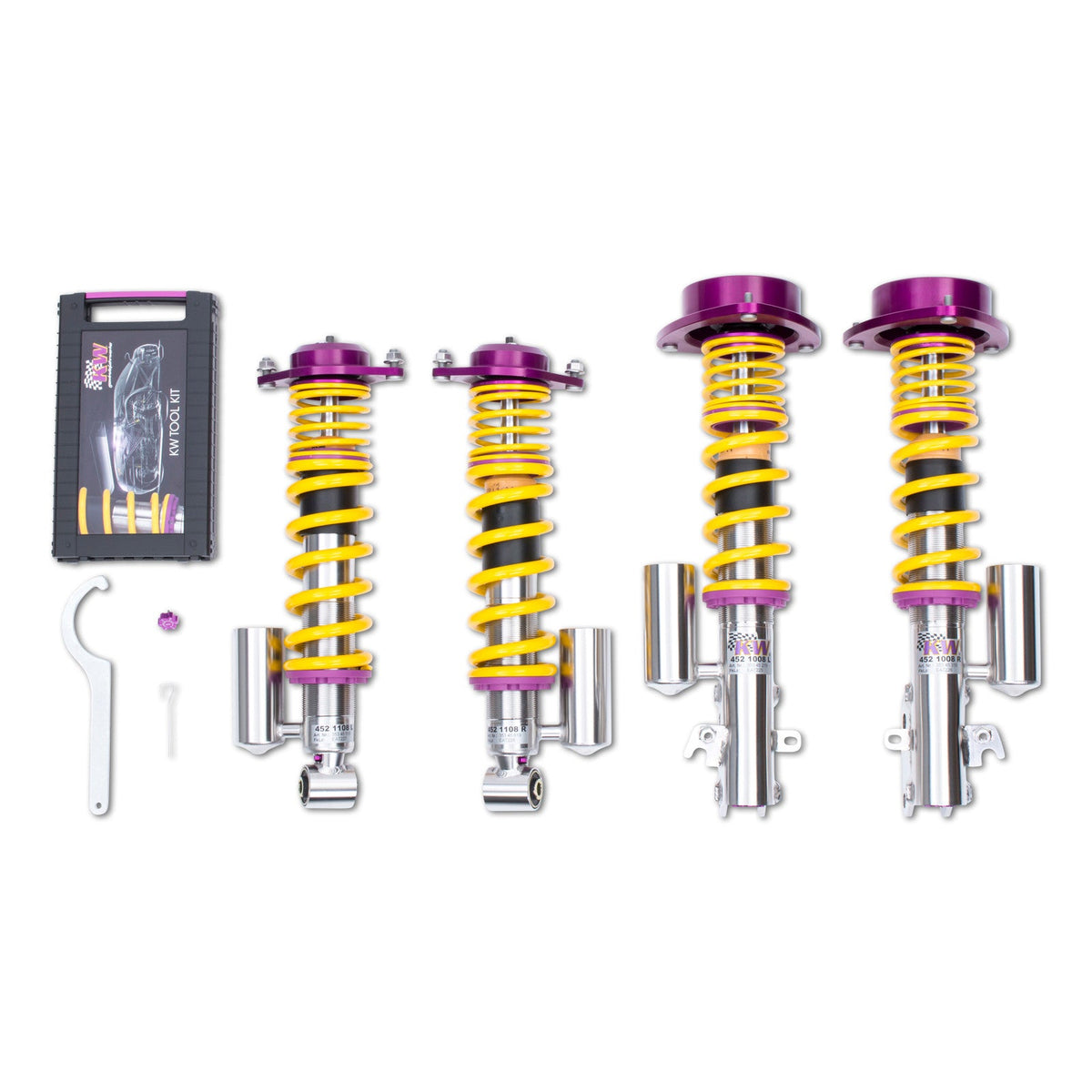 Suspensie Reglabila Coilover KW Clubsport V3 (cu rulment) Subaru WRX STI V1 35245818