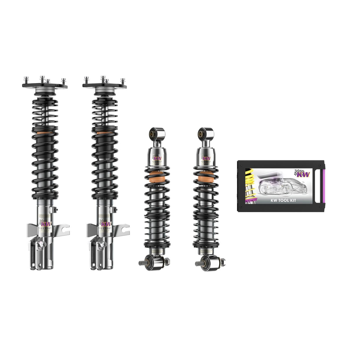Suspensie Reglabila Coilover KW V3 Porsche 944 944 3527100G-B