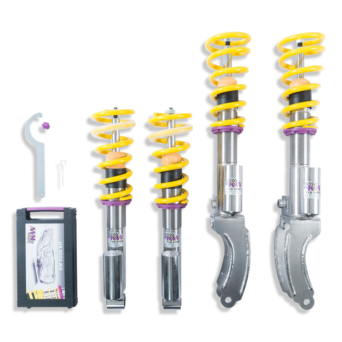 Suspensie Reglabila Coilover KW V3 Audi Q7 (4L) 35271014
