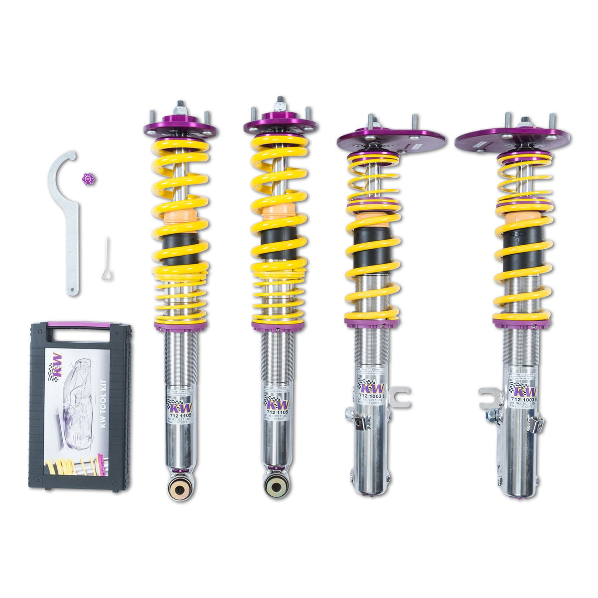 Suspensie Reglabila Coilover KW Clubsport V3 (cu rulment) Porsche 911 964 35271822
