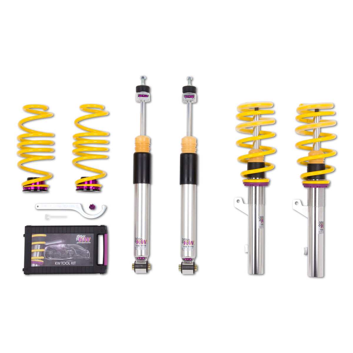 Suspensie Reglabila Coilover KW V3 Seat LEON 5F 3528000H