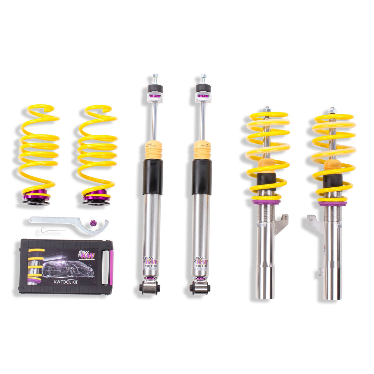 Suspensie Reglabila Coilover KW V3 Seat LEON 5F 3528000N