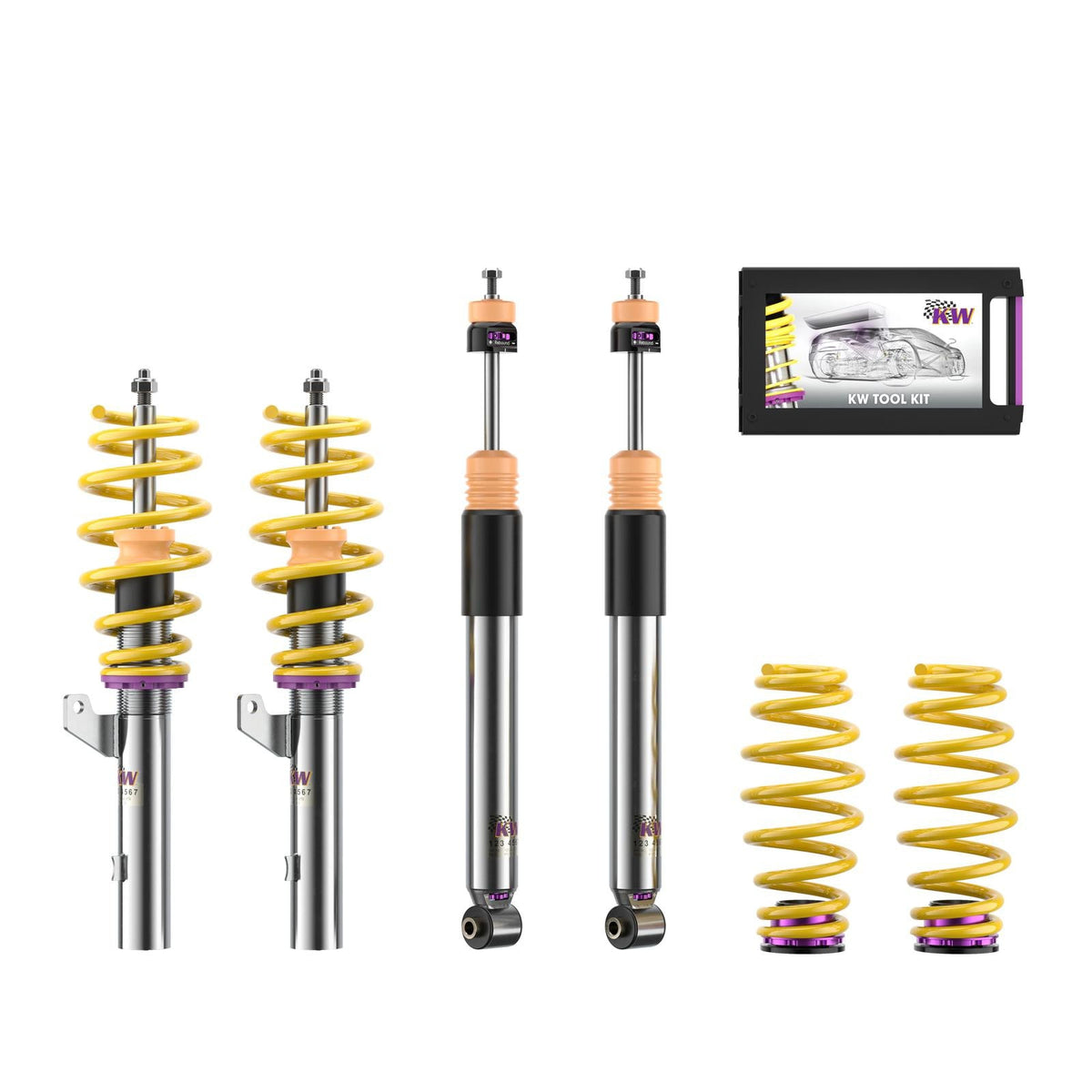 Suspensie Reglabila Coilover KW V3 Audi A3 1M 352800CJ