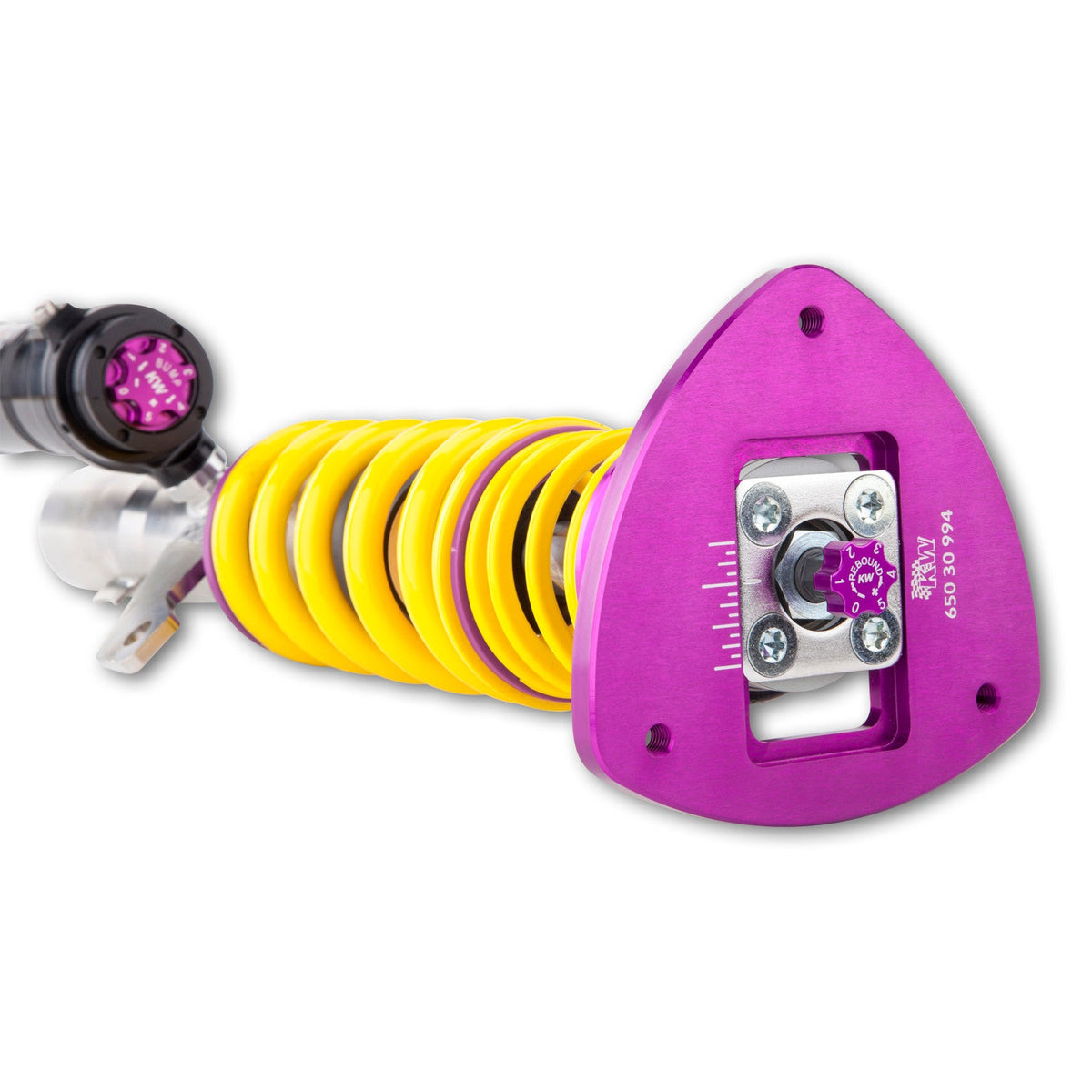 Suspensie Reglabila Coilover KW Clubsport V3 (cu rulment) - Volkswagen GOLF VII, Audi A3, Seat LEON si altele (3528080N)