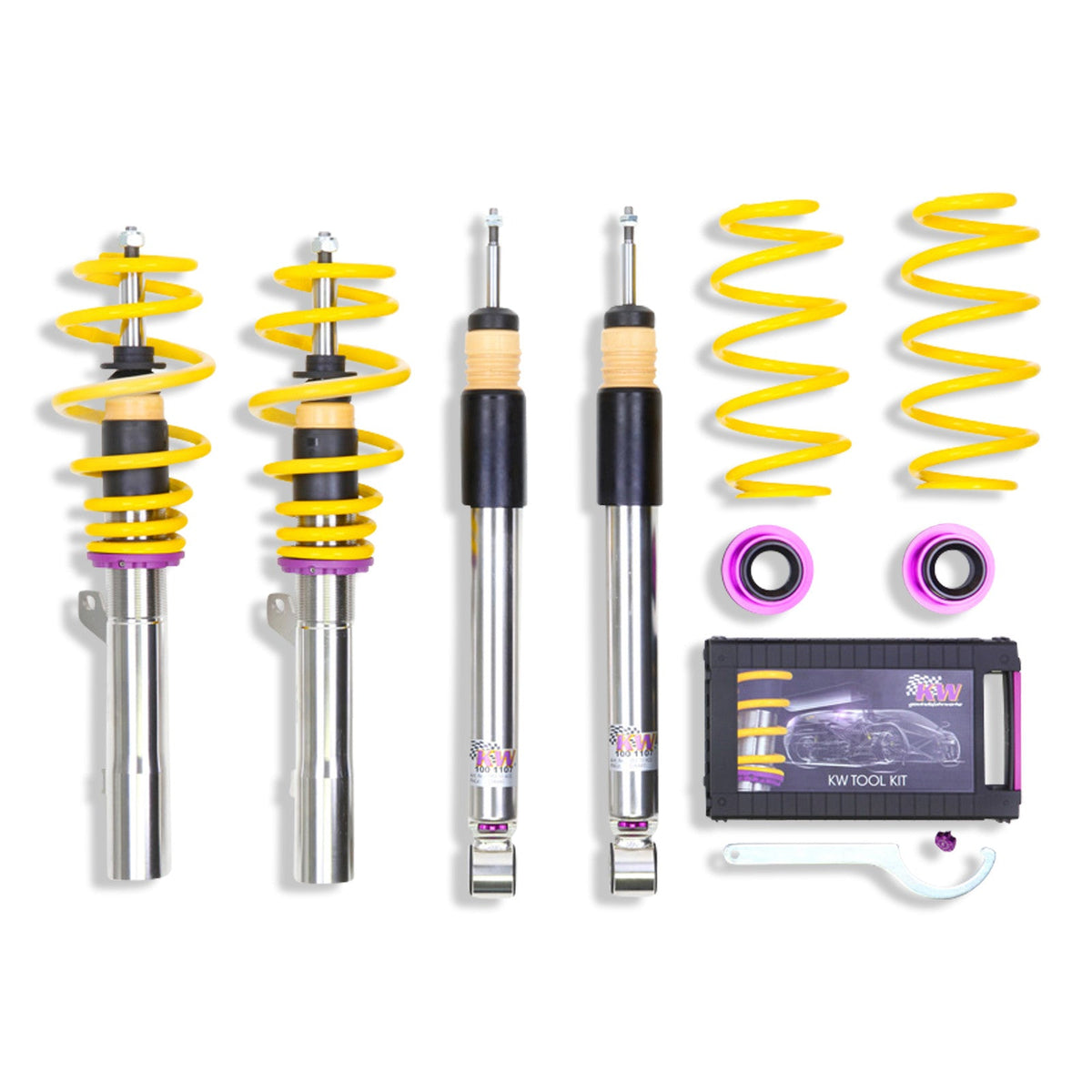 Suspensie Reglabila Coilover KW V3 Seat LEON 1P 35281031