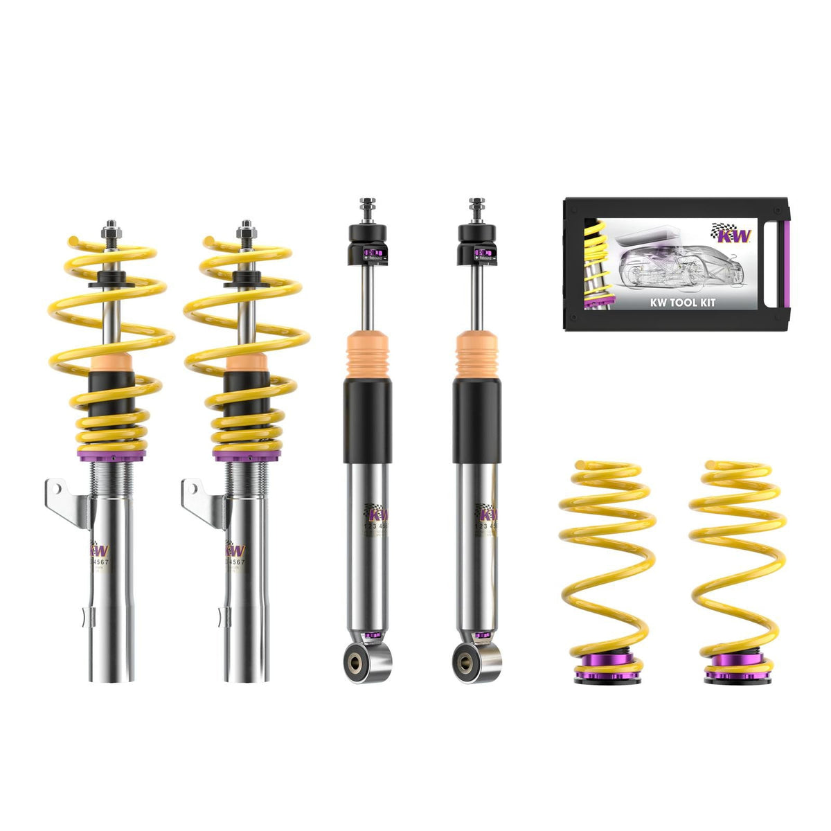 Suspensie Reglabila Coilover KW V3 Audi TT 8J 35281036