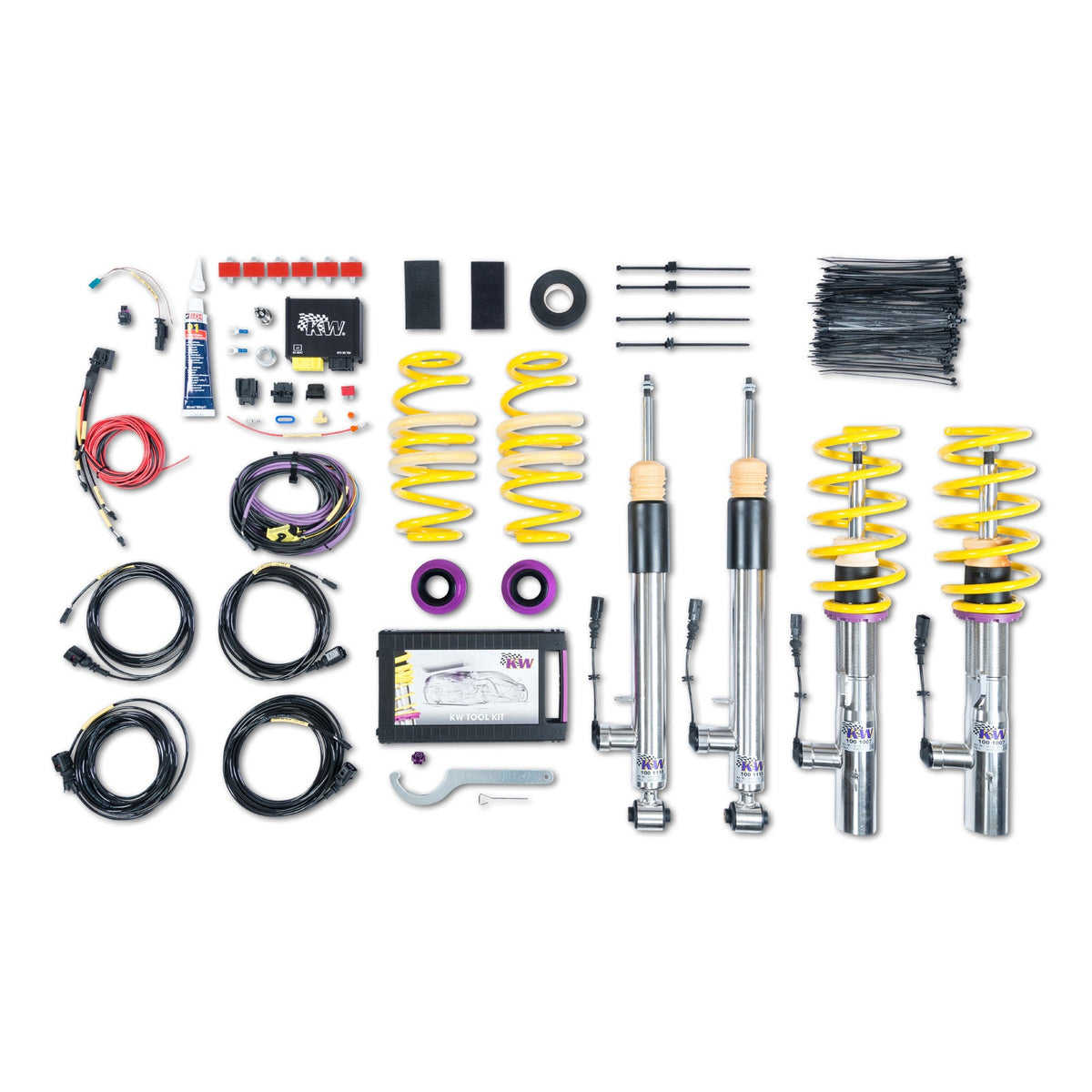 Suspensie Reglabila Coilover DDC KW DDC ECU Volkswagen Golf 7 39080056
