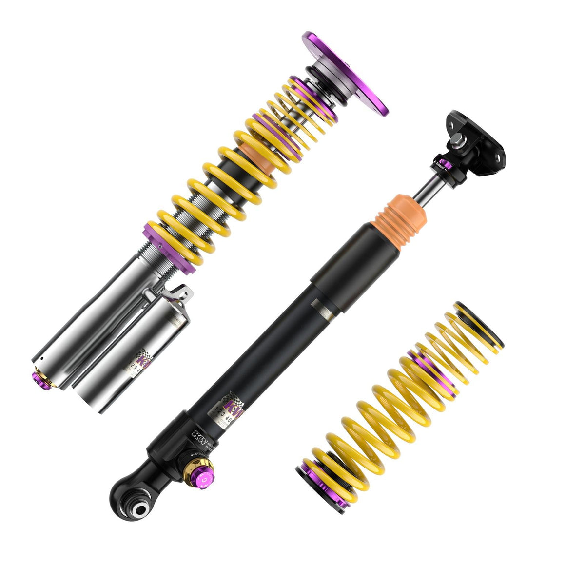 Suspensie Reglabila Coilover KW Clubsport V4 (cu rulment) - Audi TT si altele (397102DV)